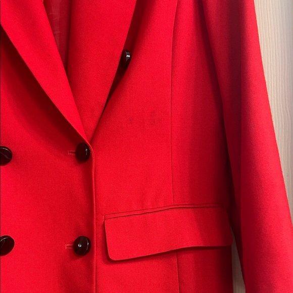 Vintage Pendleton Bold Red Double-Breasted Blazer - Picture 5 of 8